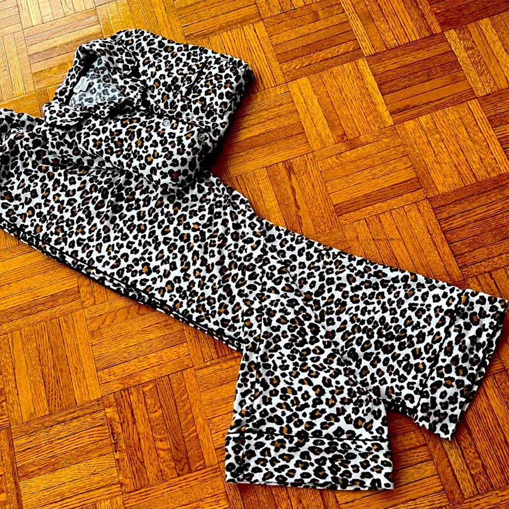 Splendid Leopard Pajamas Small